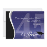 Customizable 45 Year Class Reunion Personalized Announcement