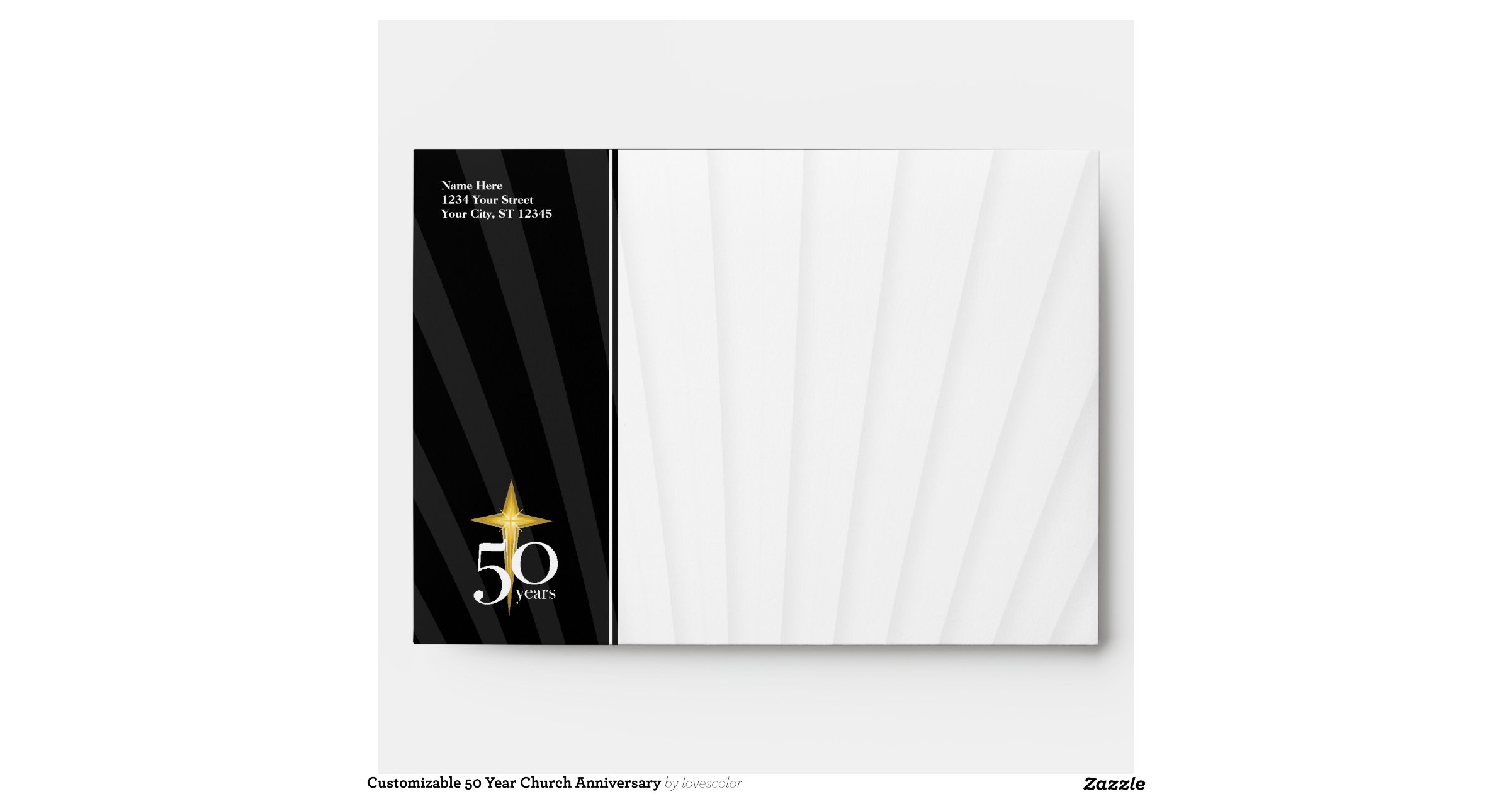 customizable-50-year-church-anniversary-envelope