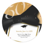 Customizable 50 Year Class Reunion Save the Date Stickers