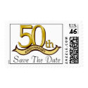 Customizable 50th Anniversary Postage stamp