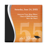 Customizable 55 Year Class Reunion magnets
