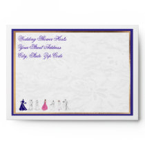 Customizable 7¼”x 5¼” Bridal Shower Envelope
