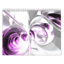 Customizable Abstract Art Calendar