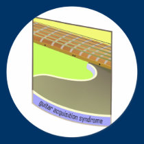 Customizable Acoustic/Electric G.A.S. Guitar stickers