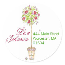 customizable address stickers