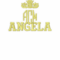 Customizable Angela embroidered shirts by malibuitalian Customizable Angela embroidered shirts