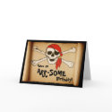 Customizable ARR-SOME Pirate Skull cards