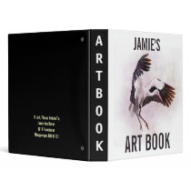 Customizable Art Book, Avery Binder by jamierushad Customizable Art Book, Avery Binder