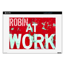 Customizable At Work Laptop Skin