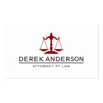 Customizable Attorney Business Cards