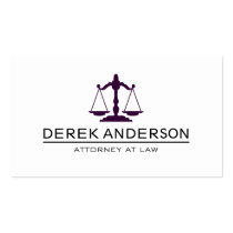Customizable Attorney Business Cards
