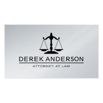 Customizable Attorney Business Cards