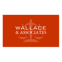 Customizable Attorney Business Cards