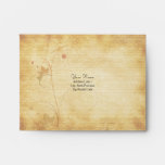 Customizable Autumn Wedding A-2 RSVP Envelope