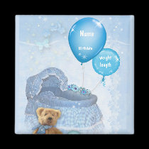 Customizable Baby Boy magnets
