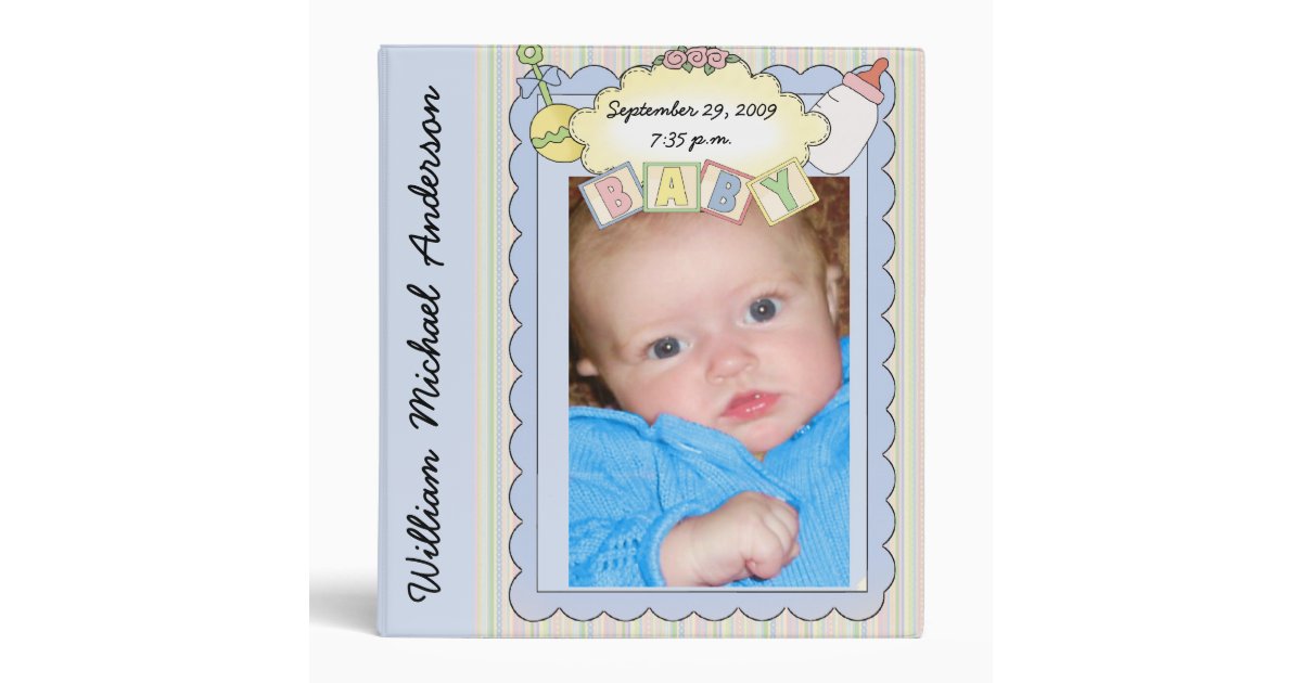 baby albums for boys