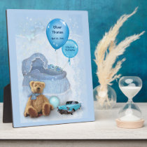 Customizable Baby Boy plaques