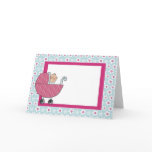 Customizable Baby Boy Shower Invitations (4) cards