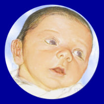 customizable baby card stickers