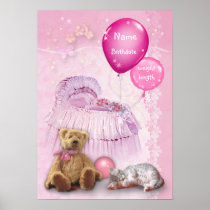 Customizable Baby Girl Print