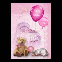 Customizable Baby Girl posters