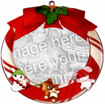 Customizable Baby Ornament photo sculptures