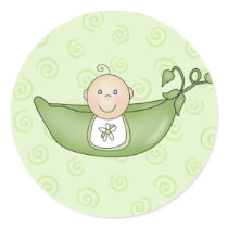 Customizable Baby Shower stickers