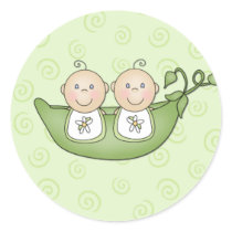 Customizable Baby Shower stickers