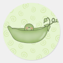 Customizable Baby Shower stickers