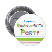 Customizable Bachelorette Party Button