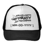 Customizable Bachelorette Party in Progress Hat