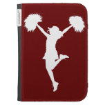 Customizable Background Cheerleader Cheerleading Kindle Case