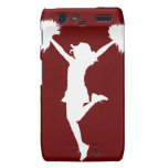 Customizable Background Cheerleader Cheerleading Motorola Droid RAZR Covers