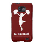Customizable Background Cheerleader Cheerleading Galaxy S2 Cases