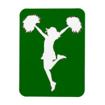 cheerleader,cheerleading,cheer,art,artwork,pom-poms,al rio, [[missing key: type_fuji_fleximagne]] med brugerdefineret grafisk design