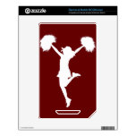 Customizable Background Cheerleader Cheerleading Skins For NOOK Color