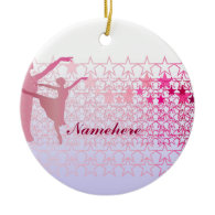 Customizable: Ballerina Christmas Tree Ornaments