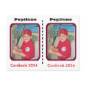 Customizable Baseball Card postcards