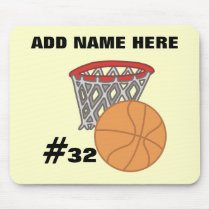 Customizable Basketball Mousepad