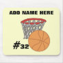 Customizable Basketball Mousepad