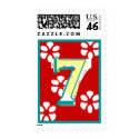 Customizable Beach Birthday Party Postage stamp