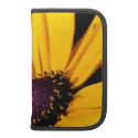 Customizable Beautiful yellow Daisy flower Folio Planner