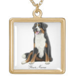 Customizable Bernese Mountain Dog Necklace