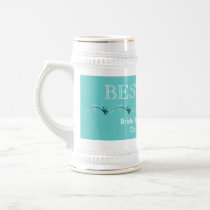 Customizable  BEST MAN Beer Stein Mug