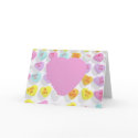 CUSTOMIZABLE big blank heart for card