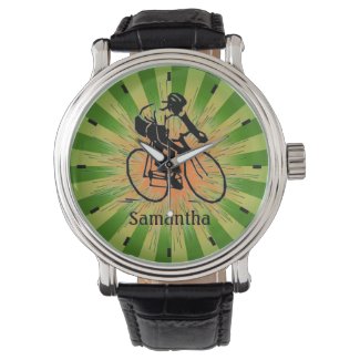 Customizable  Biking Design Watch