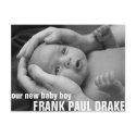 Customizable Birth Annoucement 2 postcards by patricklori Customizable Birth Annoucement 2 postcards