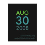 Customizable - Birthday invite - Simple Invitation Post Card