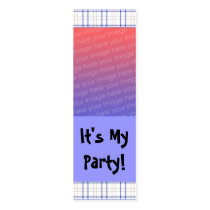 Customizable Birthday Photo Bookmark Business Card Templates