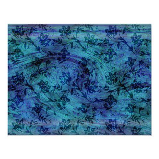 Customizable Blue and Silver RSVP Card Invitation